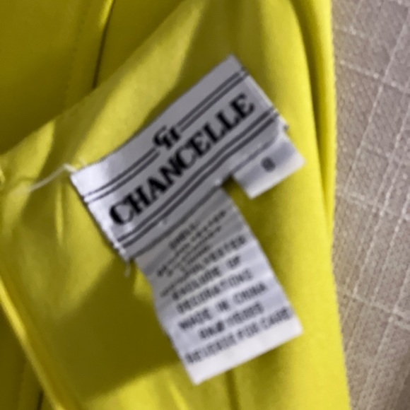 Chancelle Lime MIDI Dress - Picture 2 of 6